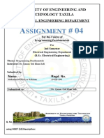 UET Taxila EE Assignment 04 OOP Publication