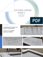 Structural Design Stage 1: Name:Aswin Suriya REG NO:38210012
