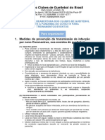 Protocolo Treinamento Eventos UCGB e Termo de Responsabilidade