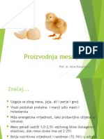 Proizvodnja Mesa Peradi Nutricionizam