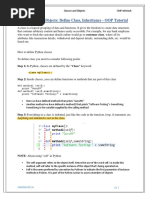 Classes and Objects in Python