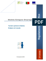 2.ª REVISÃO 2014 (31-01) REGULAMENTO ESTÁGIOS EMPREGO