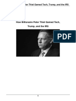 Peter Thiel & Paypal Mafia Du 25-12-21