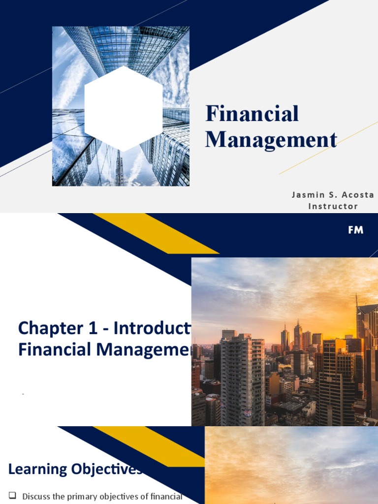 Introduction to Financial Management | PDF | Profit (Economics ...