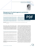 Management of Localized Aggresive Periodontitis