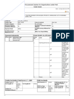 Basic Details: Eprocurement System For Organisations Under Mod