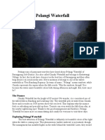 Pelangi Waterfall: The Nuance