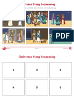Christmas Story Sequencing