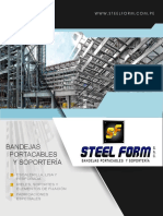 Catalogo Comercial Steel Form-Bandejas y Soporteria