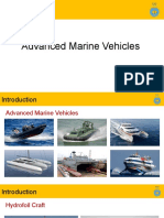 Advanced Marine Vehicles and Hydrofoils