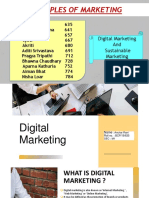 Principles of Marketing: Digital Marketing and Sustainable Marketing