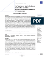 4. MALLAVARAPU, S. (2013). Desarrollo de La Teoria de Las RRII