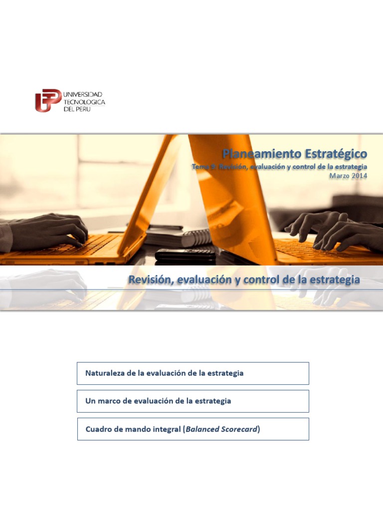 Tema 9 Revision Evaluacion y Control de La Estrategia | PDF ...