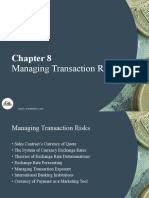 Chapter 8 Managing Transaction Risks