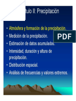 Medición y formas de precipitación