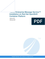 Tibco Enterprise Message Service™ Installation On Red Hat Openshift Container Platform