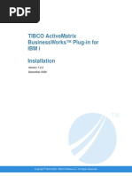 Tibco Activematrix Businessworks™ Plug-In For Ibm I Installation