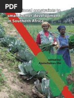 Download Institutional Constraints to Small Farmer Development in Southern Africa by Marcello Tavares SN55242883 doc pdf