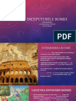 Inceputurile Romei