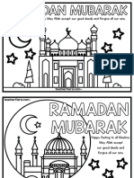 Ramadan Colouring Sheets