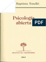 Psicología Abierta by Juan Bautista Torelló