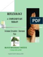 03. Reflexology a Complementary Therapy (Power Point Presentation) Autor Branch Reflexology Institute