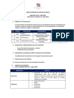 Convocatoria Ancash