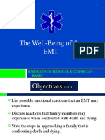 The Well-Being of The EMT: Emergency Medical Technician - Basic