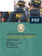 CARTILLA 124 - LA SITUACIÓN POLICIAL DE DISPONIBILIDAD