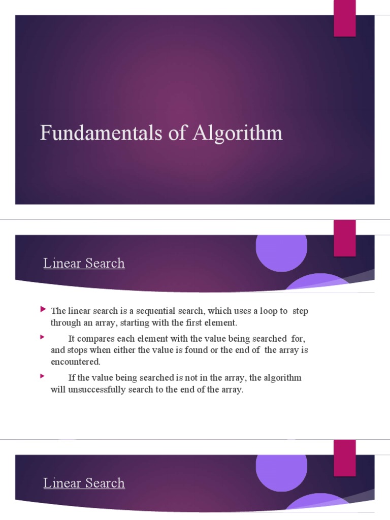 Linear Search and Binary Search | PDF | Array Data Structure ...