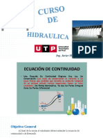 Ecuación de continuidad y Bernoulli