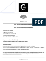 Roteiro de Aula - Intensivo I - D. Constitucional - Marcelo Novelino - Aula 7