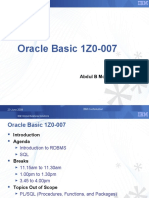 Oracle Basic 1Z0-007 - Final