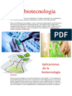 La Biotecnología