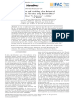 Analysis and Modelling of an Industrial Pressure Filtration Using Process Data