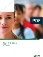 Gen Y at Work: A Profile