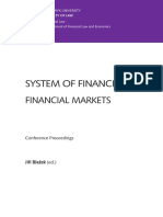 System of financial law
