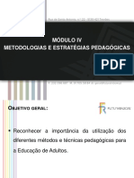 M4 - Metodologias e Estratégias Pedagógicas