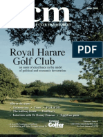 Royal Harare Golf Club: An Oasis of Excellence in The Midst of Political and Economic Devastation