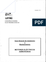 Guía General de Instalación y Mantenimiento - MOTORES ELÉCTRICOS ASÍNCRONOS