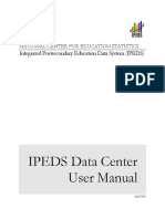 IPEDS Data Center User Manual