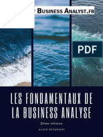 Les Fondamentaux de La Business Analyse 2ème Éd.