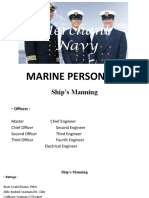 Marine Personnel