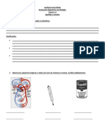 Evaluacion Diagnostico Biologia 2 A, B, C 2018