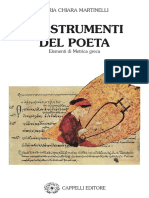 Martinelli, Maria Chiara - Gli Strumenti Del Poeta _ Elementi Di Metrica Greca-Cappelli (2012)