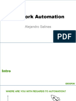 Network Automation: Alejandro Salinas