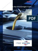 Engine Oils For Passenger Cars