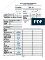 Welding Procedure Specification (WPS) : CÓDIGO: AC-FT-018 Versión: 01 FECHA: 24-05-2019 Página: 1 de 1