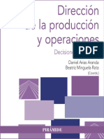 Dirección de La Producción y Operaciones. Decisiones Operativas