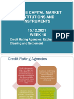 PRESENTATION-Credit Rating Agencies, Exchanges and Clearing and